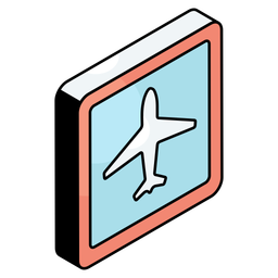 Airplane  Icon