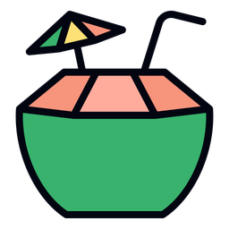 Coconut drink  Icon