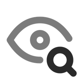 Eye search  Icon