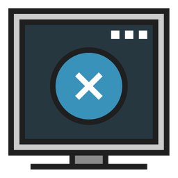 Error code programming computer  Icon