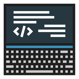 Programmer laptop  Icon