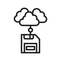 Cloud Storage  Icon