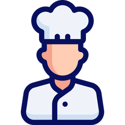 Chef male  Icon