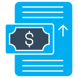 Cash flow statement  Icon