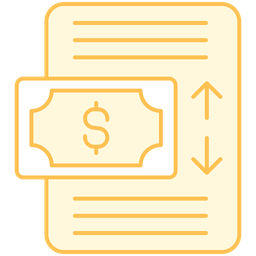 Cash flow statement  Icon