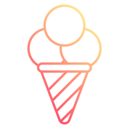 Cone ice cream  Icon