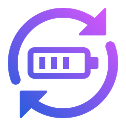 Battery recycling  Icon