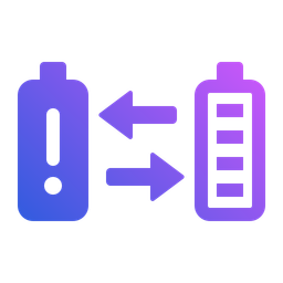 Battery swapping  Icon