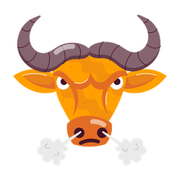 Bull Head Bull Face Buffalo Head Icon