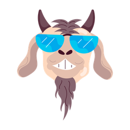 Cool Goat  Icon