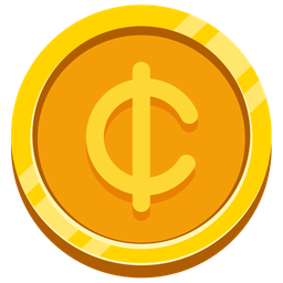 Cedis coin  Icon