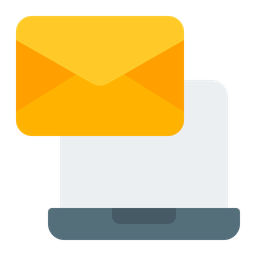 Email laptop  Icon