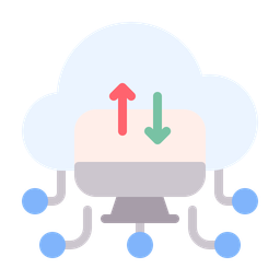 Computer cloud  Icon