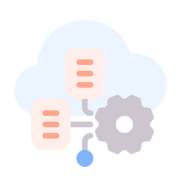 Data cloud  Icon