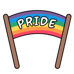 Pride Flag  Icon