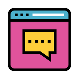 Chatting Site  Icon