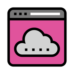 Cloud Storage  Icon