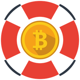 Bitcoin-Unterstützung  Symbol