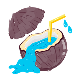 Coconut Water  Icon