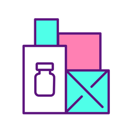 Medication containers  Icon