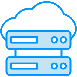 Cloud database  Icon