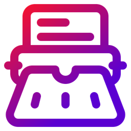 Typewriter  Icon