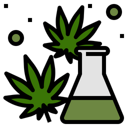 Extraction de cannabis  Icône