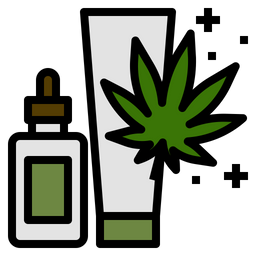 Lotion au cannabis  Icône