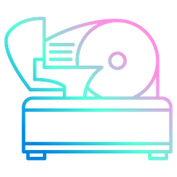 Fleischschneidemaschine  Symbol