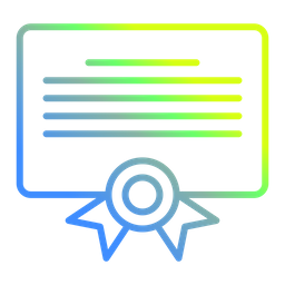 Certificate  Icon