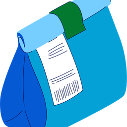 Blue Medical Package  Icon