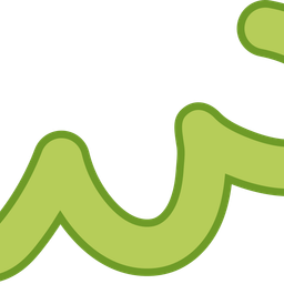 Doodle line green  Icon