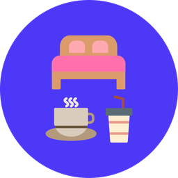 Bed And Breakfast  Icon