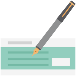 Cheque  Icon