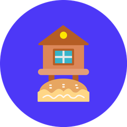 Beach hut  Icon