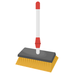 Cleaning Brush  Icon