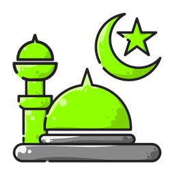 Ramadan Background Muslim Icon