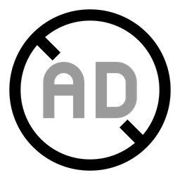 Ad Blocker No Advertisement Ad Block Icon