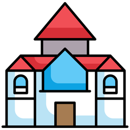 Palace Building Architecture Icon