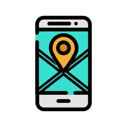 Mobile map  Icon