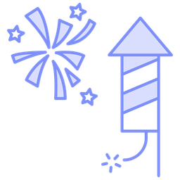 Feuerwerk  Symbol