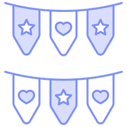 Bunting  Icon