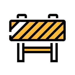 Road barrier  Icon