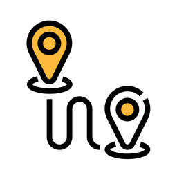 Route Map  Icon