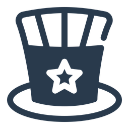 Amerikanischer Hut  Symbol