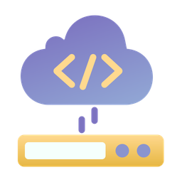 Armazenamento em nuvem  Ícone