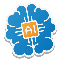 Brain Ai Technology Icon