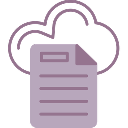 Cloud File  Icon