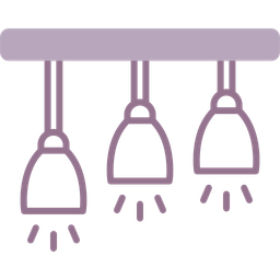 Hanging lamps  Icon