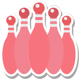 Bowling Pins  Icon